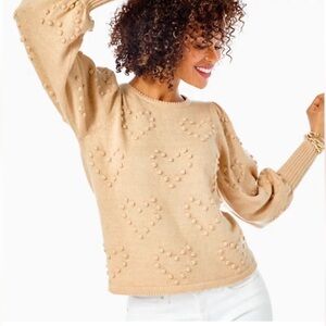 NWT Lilly Pulitzer Kippa Sweater in Sand